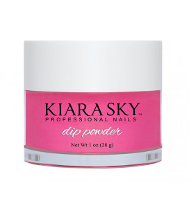 Kiara Sky Dip Powder - Pudra colorata Back to the fuchsia- Fuchsia