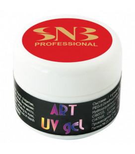 SNB Art UV Gel Colorat Red Pastel