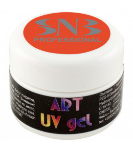 SNB Art UV Gel Colorat Portocaliu