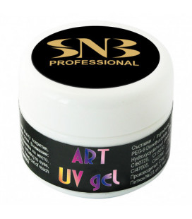 SNB Art UV Gel Colorat Negru