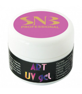 SNB Art UV Gel Colorat Cyclamen Pastel