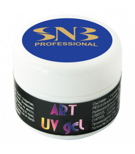 SNB Art UV Gel Colorat Dark Blue Pastel