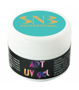 SNB Art UV Gel Colorat Light Blue Pastel