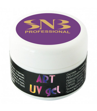 SNB Art UV Gel Colorat Lilac Pastel