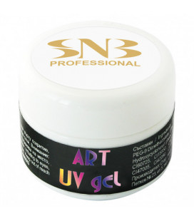 SNB Art UV Gel Colorat White