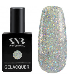 Oja Semipermanenta SNB Glitter Multiculor GL190 15 ml