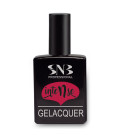 SNB Gelacquer Lac semi-permanent GLI14 Intense Trandafiriu