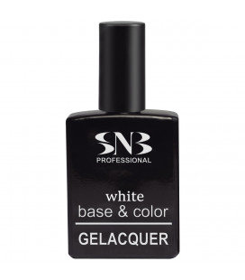 SNB Gelacquer White Base & Color 2 in 1