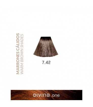 Eva Professional Vopsea de par 7.42 Tobacco Brown