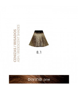 Vopsea de par 8.1 Light Ash 100 ml Divina.One Eva Professional