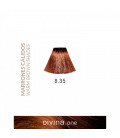 Vopsea de par 8.35 Walnut Brown 100 ml Divina.One Eva Professional