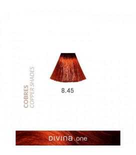 Vopsea de par 8.45 San Francisco Coppery 100 ml Divina.One Eva Professional