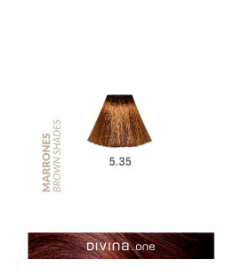 Vopsea de par 5.35 Peru Brown 100 ml Divina.One Eva Professional