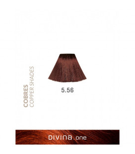 Vopsea de par 5.56 Daiquiri Coppery 100 ml Divina.One Eva Professional