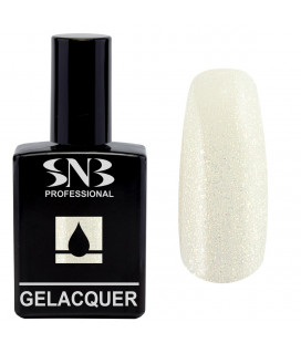 Oja Semipermanenta SNB Nude cu sclipici GL211 15 ml