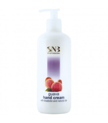 SNB Crema cu Bisabolol si uleiuri naturale cu aroma de Guava pentru maini 500ml