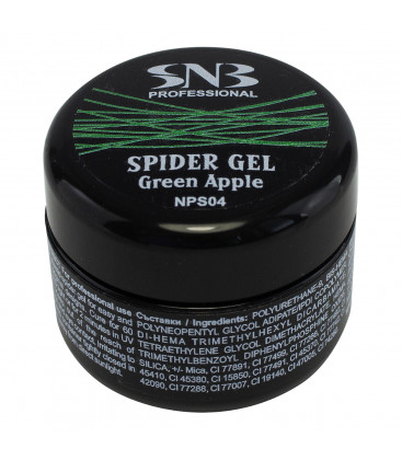 Spider UV Gel Green Apple- Verde 5 ml