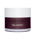 Kiara Sky Dip Powder - Pudra colorata Give Me Space Grena