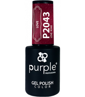 Oja Semipermanenta PURPLE Rosu Metalizat P2043 10 ml