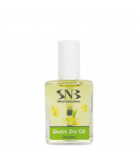 Ulei Quick Dry pentru Cuticule cu Uscare Rapida Aroma Tei SNB 15 ml