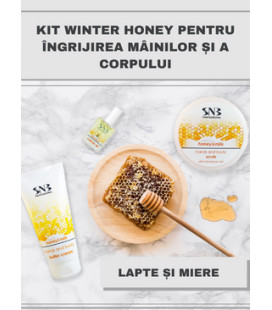 Kit Winter Honey pentru ingrijirea mainilor si a corpului
