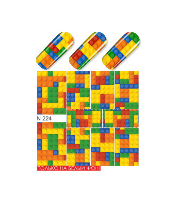 SNB Tatuaj cu transfer la apa Lego