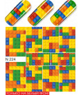 SNB Tatuaj cu transfer la apa Lego
