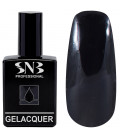 Oja Semipermanenta SNB GL026 Negru Chernyo 15 ml 