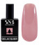 Flacon negru SNB Professional Gelacquer 15 ml și eșantion de ojă semipermanentă nuanța Nude Bej Hilary.