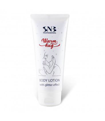 SNB Warm Hug Lotiune pentru corp cu efect glitter 100 ml