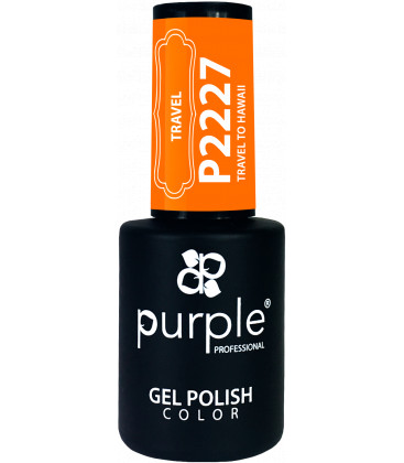 Oja Semipermanenta PURPLE Portocaliu Neon P2227 10 ml