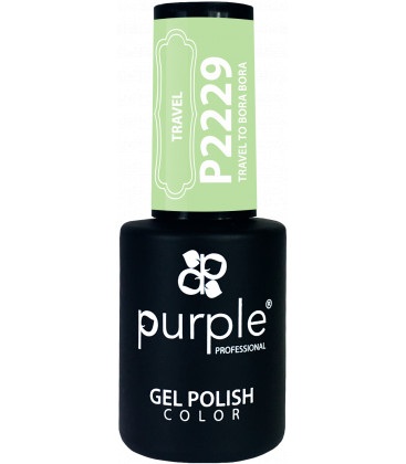 Oja Semipermanenta PURPLE Verde Menta Neon P2229 10 ml