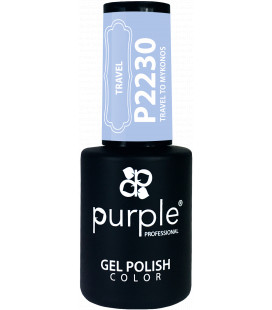 Oja Semipermanenta PURPLE Lila Pastel P2230 10 ml