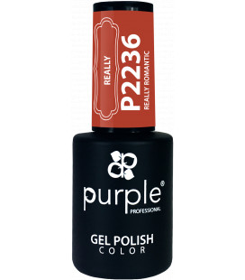 Oja Semipermanenta PURPLE Rosu Portocaliu P2233 10 ml