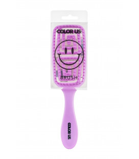 Perie de Par Parfumata Lavanda Color Us Smiley (Marime M)