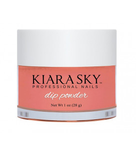 Kiara Sky Dip Powder Pudra colorata Twizzly Tangerine Portocaliu
