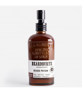 BEARD POTION ESSENTIALS Lotiune Hidratanta pentru Barba 100 % VEGAN - BEARDBURYS 50 ml