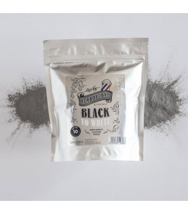 BLACK TO WHITE Pudra Super Decoloranta pentru Par & Barba 10 TONURI BEARDBURYS 500 gr