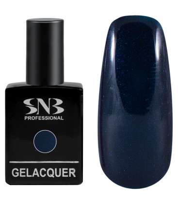 Oja Semipermanenta SNB GL003 Albastru Marin Perlat Vyara 15 ml