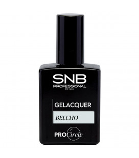 Oja Semipermanenta SNB GL025 Alb Pigmentat French Belcho 15 ml