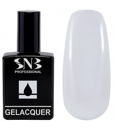 Oja Semipermanenta SNB GL025 Alb Pigmentat French Belcho 15 ml