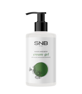 SNB Crema Gel cu extract de Musetel si sfere de Aloe Vera pt maini si corp 250ml