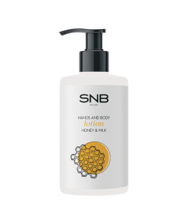 SNB Lotiune pentru maini si corp cu Miere si Lapte 250ml