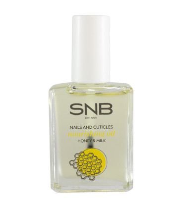 Ulei pentru Cuticule cu Miere si Lapte SNB 15 ml