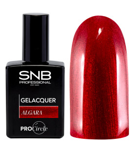 Oja Semipermanenta SNB Rosu Perlat GL282 15 ml