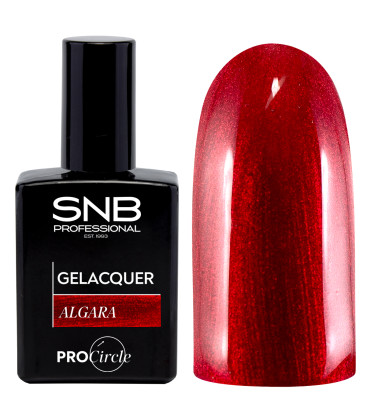 Oja Semipermanenta SNB Rosu Perlat GL282 15 ml