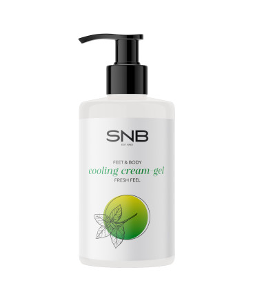 Cremă-gel răcoritoare Fresh Feel pentru picioare și corp​ SNB Professional 250 ml