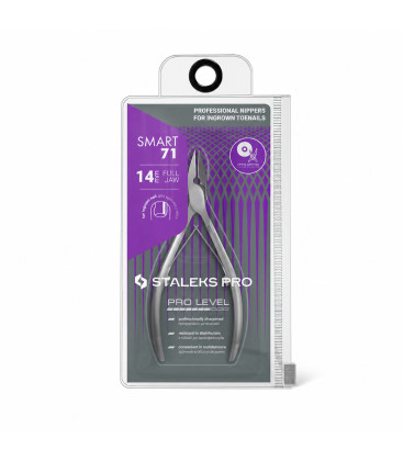 Clește profesional pentru unghii &icirc;ncarnate 14 mm STALEKS PRO SMART 71