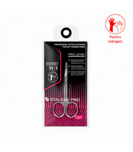 Forfecuță cuticule profesională pentru stângaci STALEKS EXPERT 11 TYPE 1