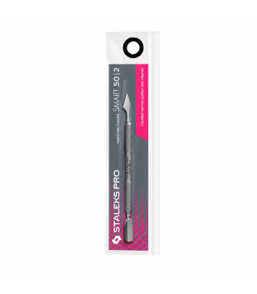 Pusher Profesional Cuticule- 2 Capete(curatare si impingere) Staleks Smart 50